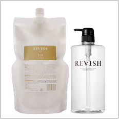 REVISH TiAコンディショナー業務用＆1L詰め替えカートリッジセット
