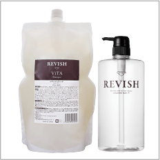 REVISH ViTAシャンプー業務用＆1L詰め替えカートリッジセット